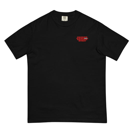 For God So Loved The World Unisex Garment-Dyed Heavyweight T-Shirt