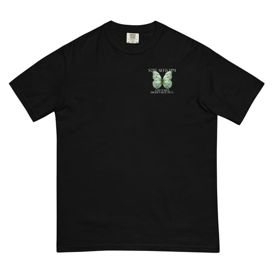 Women's God Makes Broken Beautiful Garment-Dyed Heavyweight T-Shirt