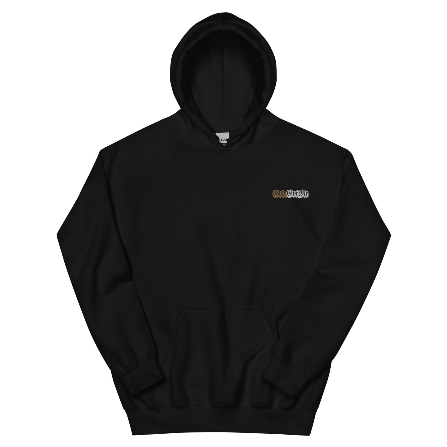 God Got Me Unisex Hoodie W/ Embroidered Front Design
